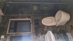 Bathroom in 3 BHK Apartment at Dosti Eastern Bay, Wadala – for Rent