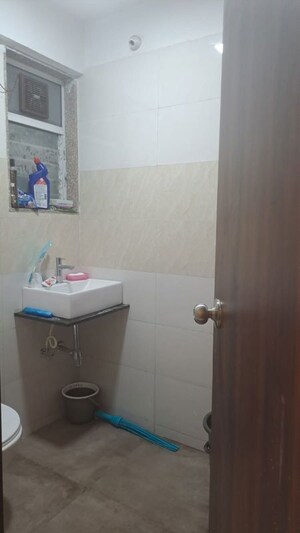 Bathroom in 1 BHK Apartment at Sushanku Avenue 36, Goregaon West – for Rent