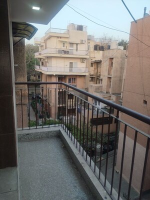Balcony in 4 BHK Builder Floor at Jasola – for Sale