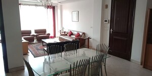 Living Room in 3 BHK Builder Floor at Saket – for Rent