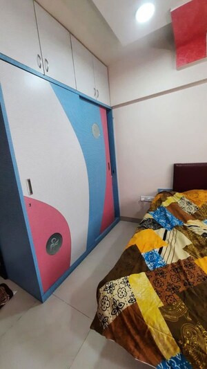 Bedroom in 3.5 BHK Apartment at Pimple Saudagar – for Rent