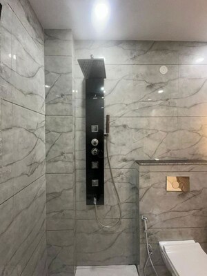 Bathroom in 3.5 BHK Builder Floor at Sector 8 Dwarka – for Rent