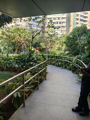 Balcony in 2 BHK Apartment at Oberoi Maxima, Andheri East – for Rent