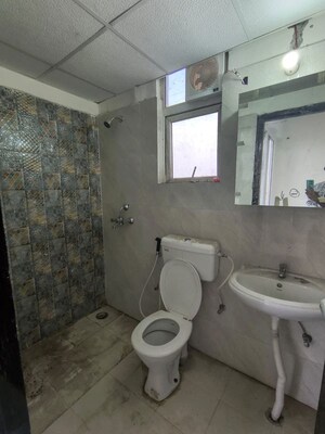 Bathroom in 2 BHK Apartment at Signature The Millennia 2, Sector 37d – for Rent
