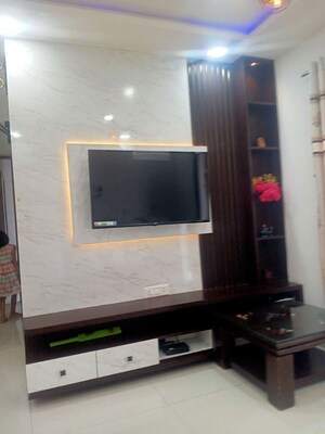 Tv Room in 2 BHK Apartment at Shubh Shagun, Kharadi – for Rent