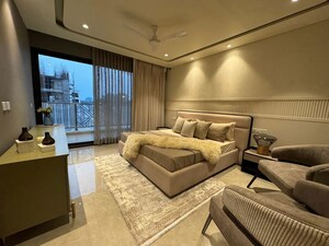 Living Room in 4 BHK Apartment at New Chandigarh – for Sale