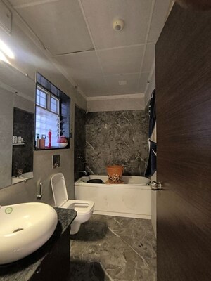 Bathroom in 4 BHK Independent House at Kamgar Putala Vasahat – for Rent