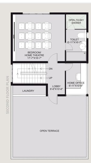 Floor Plan in 4 BHK Villa at Janapriya Upscale Elysium, Batasingaram – for Sale
