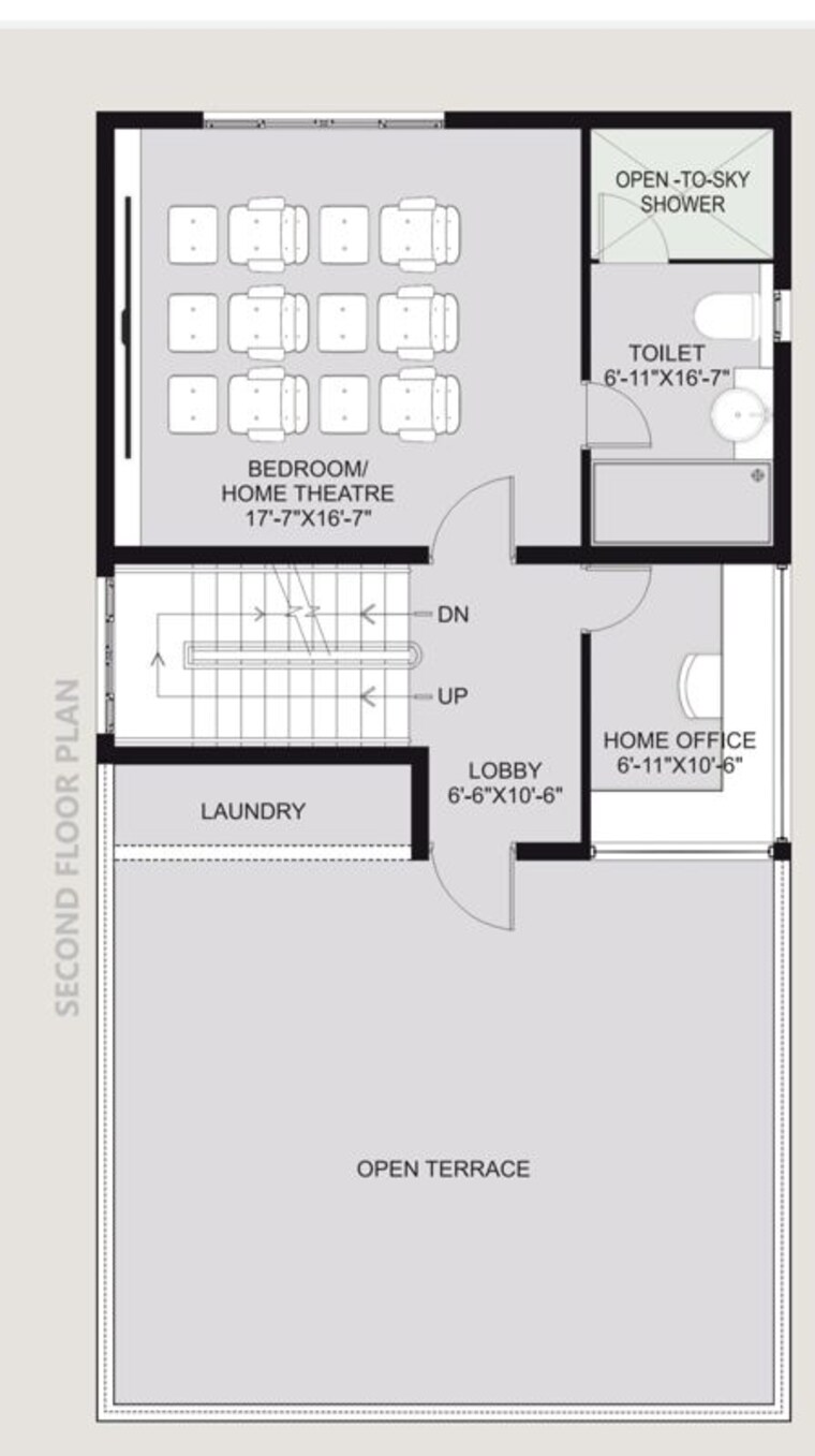 Floor Plan, janapriya-upscale-elysium 4 Bedroom 3217 Sq.Ft. Villa In Batasingaram Hyderabad 10399288