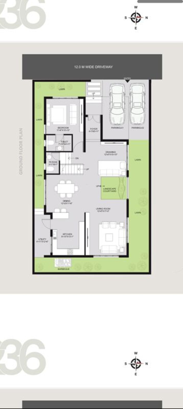 Floor Plan, janapriya-upscale-elysium 4 Bedroom 3217 Sq.Ft. Villa In Batasingaram Hyderabad 10399288