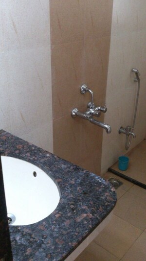 Bathroom in 3 BHK Apartment at Mayur Colony – for Rent
