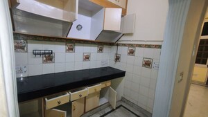 Kitchen in 2 BHK Builder Floor at Saket – for Rent
