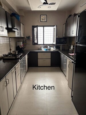 Kitchen in 5 BHK Builder Floor at Vaishali Apartments, Ramprastha Greens – for Sale