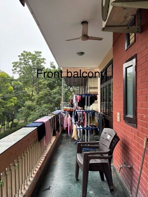 Balcony in 5 BHK Builder Floor at Vaishali Apartments, Ramprastha Greens – for Sale