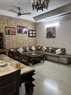 Living Room in 5 BHK Builder Floor at Vaishali Apartments, Ramprastha Greens – for Sale