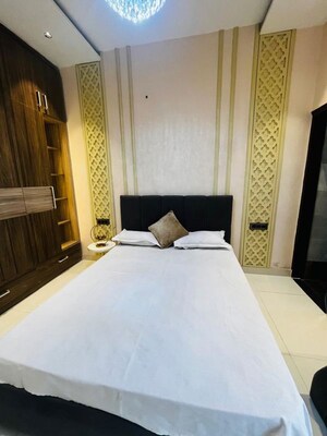 Bedroom in 3 BHK Builder Floor at Riverdale Hazelwood Residences, High Ground – for Sale