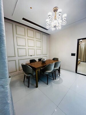 Living Room in 3 BHK Builder Floor at Riverdale Hazelwood Residences, High Ground – for Sale