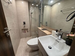 Bathroom in 4 BHK Apartment at Sector 6 Dwarka – for Rent