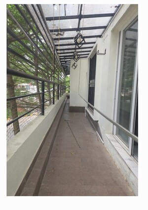 Balcony in 3 BHK Apartment at SNN Raj Serenity, Begur Road – for Rent
