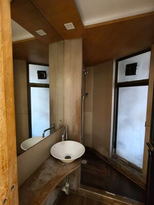 Bathroom in 1 BHK Apartment at Khar West – for Rent