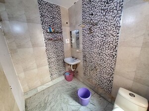 Bathroom in 3 BHK Apartment at Sector 6 Dwarka – for Rent