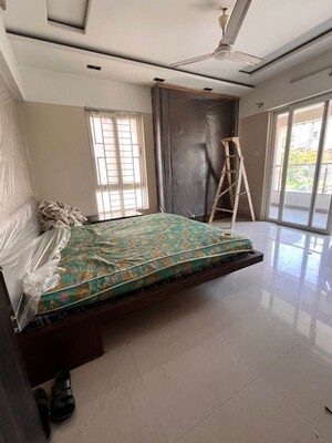 Bedroom in 3 BHK Apartment at Kundan Grand Stand, Kothrud – for Rent