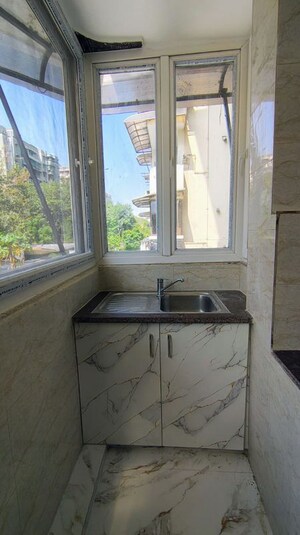 Balcony in 3 BHK Apartment at Sector 6 Dwarka – for Rent