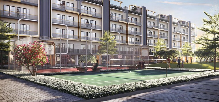 Exterior View, m3m-antalya-hills 3.5 Bedroom 1660 Sq.Ft. Builder Floor In Sector 79 Gurgaon 10399523