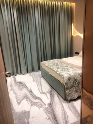 Bedroom in 3 BHK Apartment at Omkar Alta Monte, Malad East – for Rent