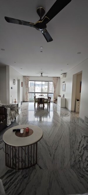 Living Room in 4 BHK Apartment at Kasturi Epitome, Wakad – for Sale