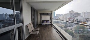 Balcony in 4 BHK Apartment at Kasturi Epitome, Wakad – for Sale