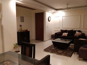 Living Room in 3 BHK Apartment at Sector 10 Dwarka – for Rent