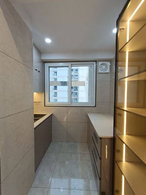 Kitchen in 3 BHK Apartment at Sector 10 Dwarka – for Rent