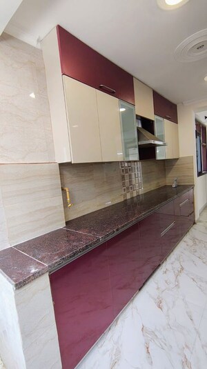 Kitchen in 3 BHK Apartment at Sector 10 Dwarka – for Rent