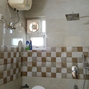 Bathroom in 3 BHK Apartment at Sector 10 Dwarka – for Rent