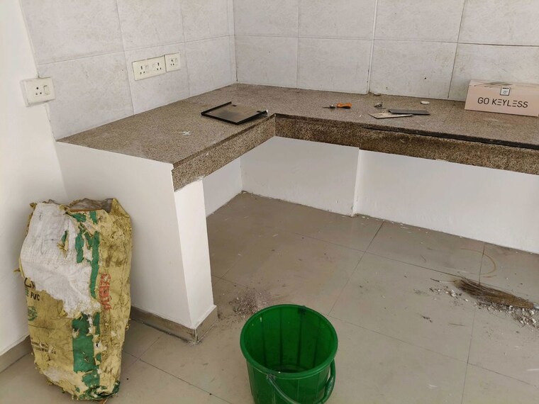 Kitchen, sam-palm-olympia 3 Bedroom 1457 Sq.Ft. Apartment In Sector 16c Greater Noida Greater Noida 10399679