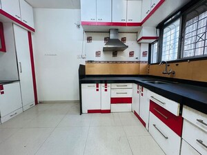 Kitchen in 3 BHK Apartment at Mittal Sun Orbit, Sinhagad Road – for Rent