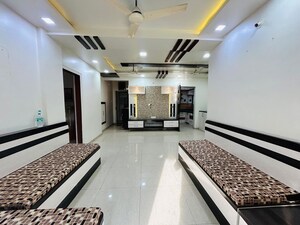 Living Room in 3 BHK Apartment at Mittal Sun Orbit, Sinhagad Road – for Rent