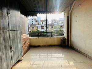 Terrace in 3 BHK Apartment at Mittal Sun Orbit, Sinhagad Road – for Rent