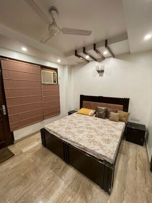 Bedroom in 3 BHK Builder Floor at East Patel Nagar – for Rent
