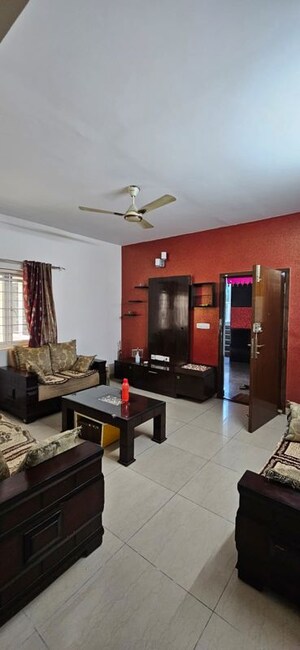Living Room in 3 BHK Apartment at Greens Square, Yelahanka – for Rent