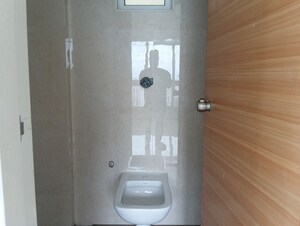 Bathroom in 1 BHK Apartment at Gurukrupa Marina Enclave, Malad West – for Rent