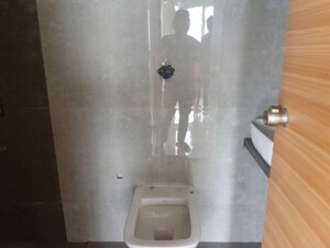 Bathroom in 1 BHK Apartment at Gurukrupa Marina Enclave, Malad West – for Rent