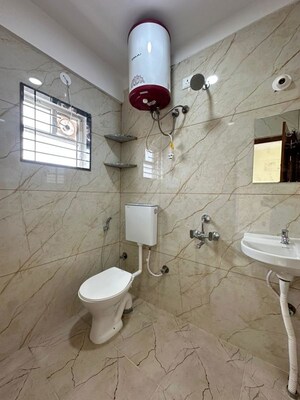 Bathroom in 2 BHK Apartment at Bhoganhalli – for Rent