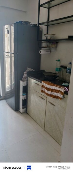 Living Room in 1 BHK Apartment at Puranik Aarambh, Ghodbunder Road – for Rent