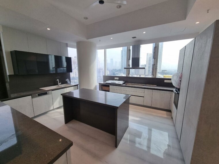 Kitchen, indiabulls-blu 6 Bedroom 5500 Sq.Ft. Apartment In Worli Mumbai 10399807