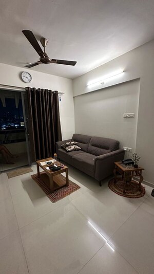 Living Room in 1 BHK Apartment at Rohan Ipsita, Hinjewadi – for Rent
