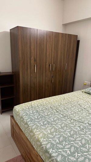 Bedroom in 1 BHK Apartment at Rohan Ipsita, Hinjewadi – for Rent