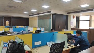 Team Area in  Office Space at Lodha Supremus 2, Wagle Industrial Estate – for Rent