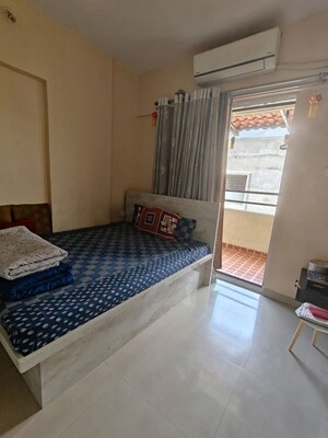 Bedroom in 3 BHK Apartment at Paranjape Schemes Pebbles, Bavdhan – for Rent